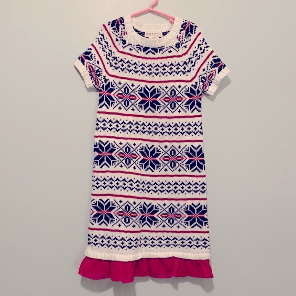 Girls Sweater Dress 
